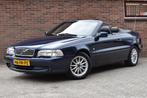 Volvo C70 Convertible 2.4 T '00 Leder Airco Cruise Inruil mo, Gebruikt, Zwart, Origineel Nederlands, Bedrijf