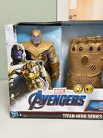 Marvel Avengers Thanos & Iron Man + Infinity Handschoen set, Actiefiguur of Pop, Nieuw, Ophalen of Verzenden, H