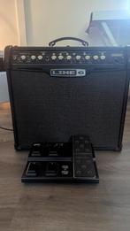 Line 6 Spider IV 75 + Pedaal, Ophalen, Gebruikt, Gitaar, 50 tot 100 watt