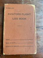 WO2 USAAF USN Aviator Flight Log book Logboek, Boek of Tijdschrift, Landmacht, Verzenden