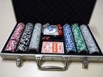 poker set, Hobby en Vrije tijd, Gezelschapsspellen | Kaartspellen, Ophalen, Zo goed als nieuw
