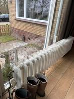 Retro radiator met thermostaatknop - 145cm, 30 tot 80 cm, Gebruikt, Radiator, Ophalen of Verzenden