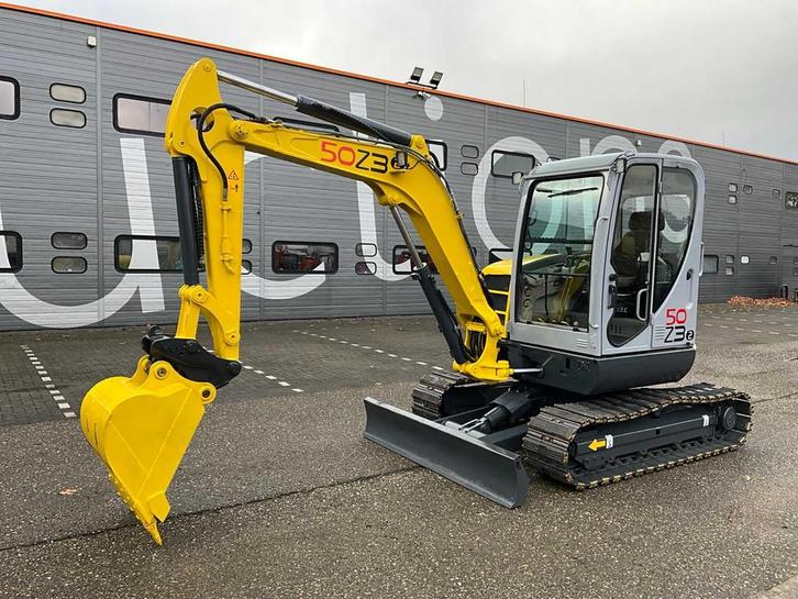2013 Wacker Neuson 50Z3 Midigraafmachine, Zakelijke goederen, Machines en Bouw | Kranen en Graafmachines, Graafmachine