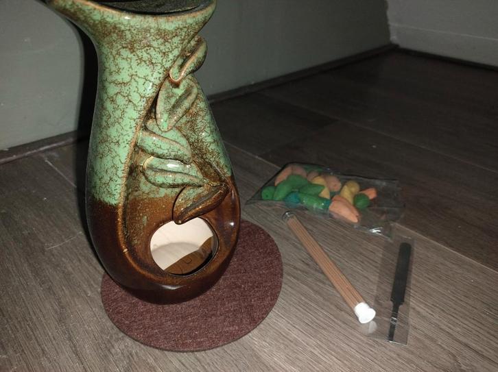 Nette mooie wierook waterval moet weg, Antiek en Kunst, Antiek | Woonaccessoires, Ophalen of Verzenden