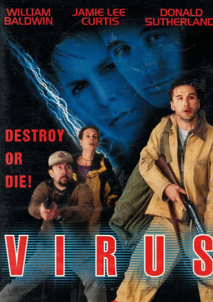 Virus - John Bruno ( Jamie Lee Curtis ), Cd's en Dvd's, Dvd's | Science Fiction en Fantasy, Zo goed als nieuw, Science Fiction