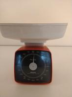 Vintage space age keuken weegschaal krups, oranje retro, Ophalen, Gebruikt