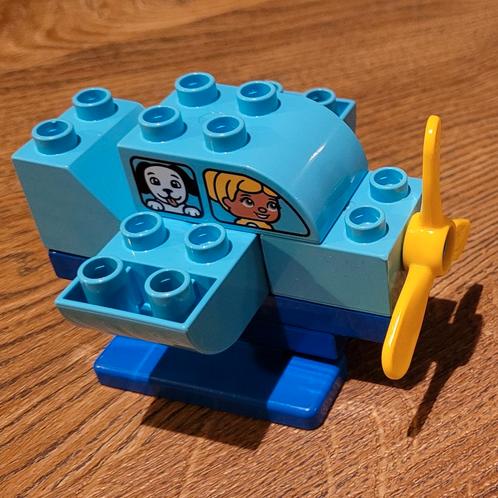 Lego Duplo setje 10849 mijn eerste vliegtuig, Kinderen en Baby's, Speelgoed | Duplo en Lego, Gebruikt, Duplo, Complete set, Ophalen of Verzenden