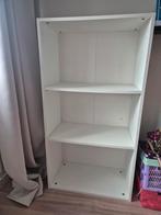 Witte Boekenkast met 3 Planken, Ophalen of Verzenden, Gebruikt, 25 tot 50 cm, 50 tot 100 cm