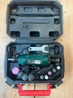 Parkside Pneumatische Rechte Slijper Dremel met Accessoires, Doe-het-zelf en Verbouw, Ophalen of Verzenden, Zo goed als nieuw