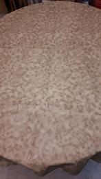 beige leder/zand stof, nieuwstaat, Hobby en Vrije tijd, Stoffen en Lappen, Overige materialen, Beige, Nieuw, Ophalen of Verzenden