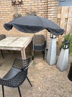 Zwarte  kinderwagen Stokparasol met Klem, Ophalen of Verzenden, Zo goed als nieuw, Overige merken