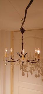 Kroonluchter 6 lampen, Antiek en Kunst, Ophalen