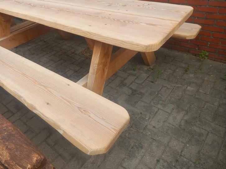 Robuuste Douglas Houten Picknickbank - Terreinenleegverkoop!, Tuin en Terras, Tuinbanken, Nieuw, Hout, Ophalen of Verzenden