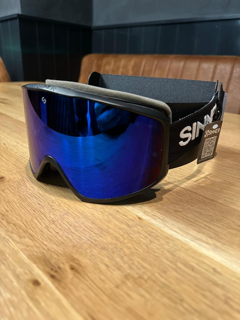 Sinner VAL THORENS SKIBRIL Zwart, Sport en Fitness, Skiën en Langlaufen, Ophalen of Verzenden, Nieuw, Minder dan 100 cm, Overige typen