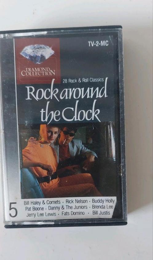 Cassettebandje Rock around the clock 28 Rock & Rol Classicsl, Cd's en Dvd's, Cassettebandjes, Gebruikt, Origineel, 1 bandje, Ophalen of Verzenden