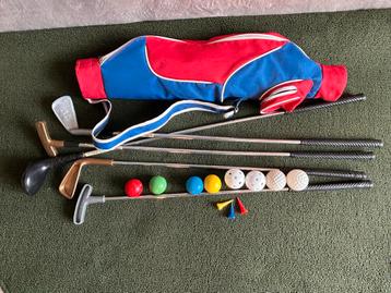Golfsetje Speelgoed - Gebruikt beschikbaar voor biedingen