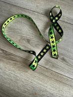 Ceintuur riem neon groen sterren, Kleding | Dames, Riemen en Ceinturen, Minder dan 3 cm, Overige kleuren, 100 cm of meer, Verzenden