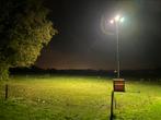 Stationaire lichtmast te koop, Doe-het-zelf en Verbouw, Bouwverlichting, Ophalen, Gebruikt, Met statief, Lamp met armatuur