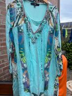 Tuniek van Open end maat 50, Ophalen of Verzenden, Zo goed als nieuw, Blauw, Blouse of Tuniek