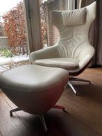 Mooie leren Leolux Caruzzo, Ophalen, Minder dan 75 cm, Modern leren uitvoering, Leer