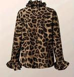 Dames panter blouse mt 46 NIEUW, Kleding | Dames, Ophalen of Verzenden, Nieuw, Maat 46/48 (XL) of groter
