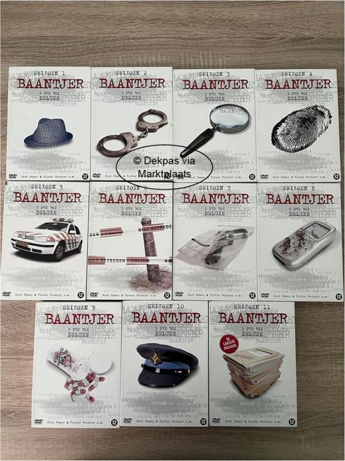 Dvd's Baantjer - seizoen 1 t/m 11 - Complete Serie, Cd's en Dvd's, Dvd's | Tv en Series, Gebruikt, Thriller, Vanaf 12 jaar, Ophalen of Verzenden