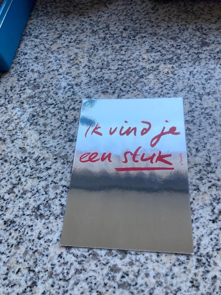 Kaart Ik vind je een stuk, Ophalen of Verzenden, 1980 tot heden, Overige thema's