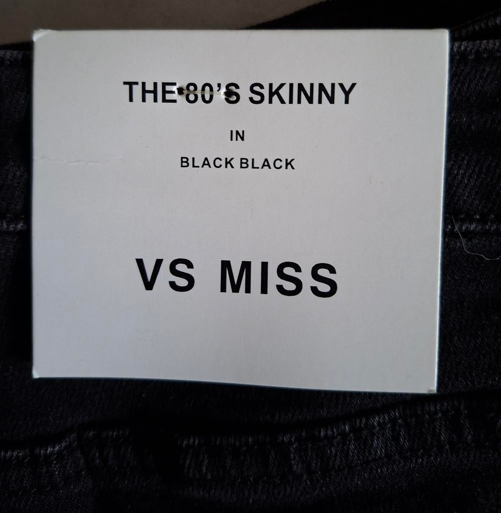 VS Miss Slim Fit Skinny Jeans Maat 38, Zwart, VS Miss, Ophalen of Verzenden, Zo goed als nieuw