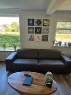 Geborsteld leren bank, Ophalen, 250 tot 300 cm, Leer, Zo goed als nieuw
