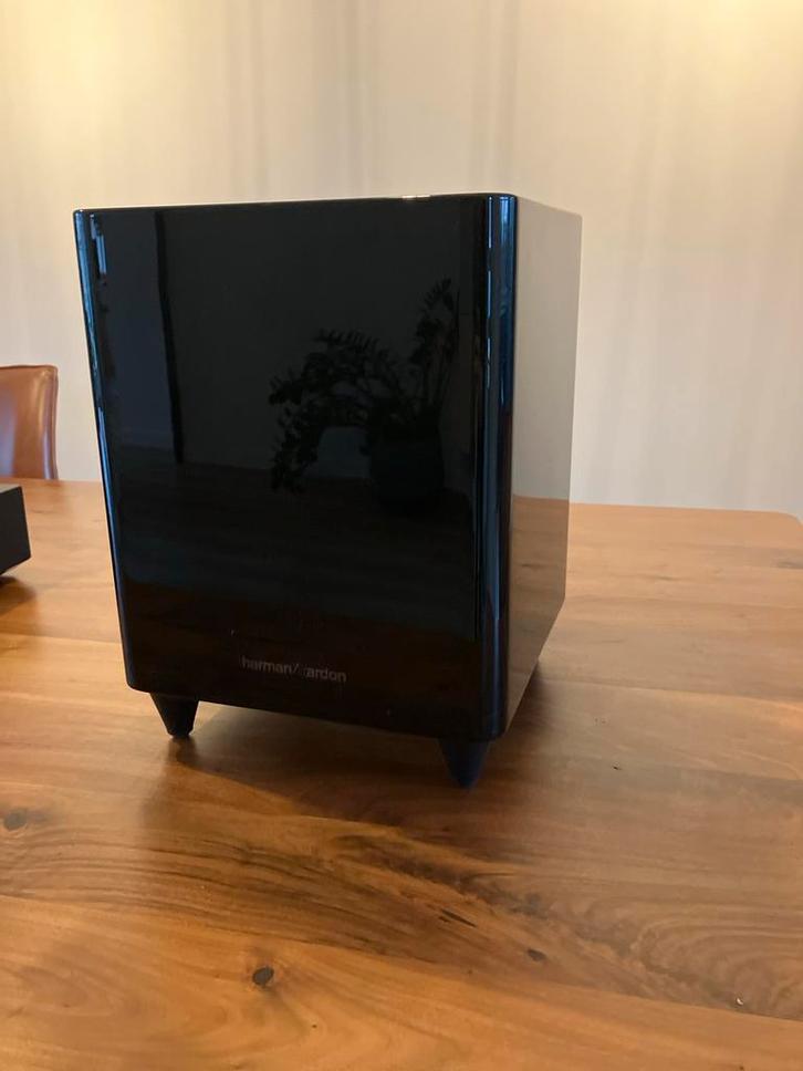 Harman Kardon HKTS 200 Sub + Blu-ray Speler, Audio, Tv en Foto, Luidsprekers, Gebruikt, Subwoofer, 120 watt of meer, Overige merken