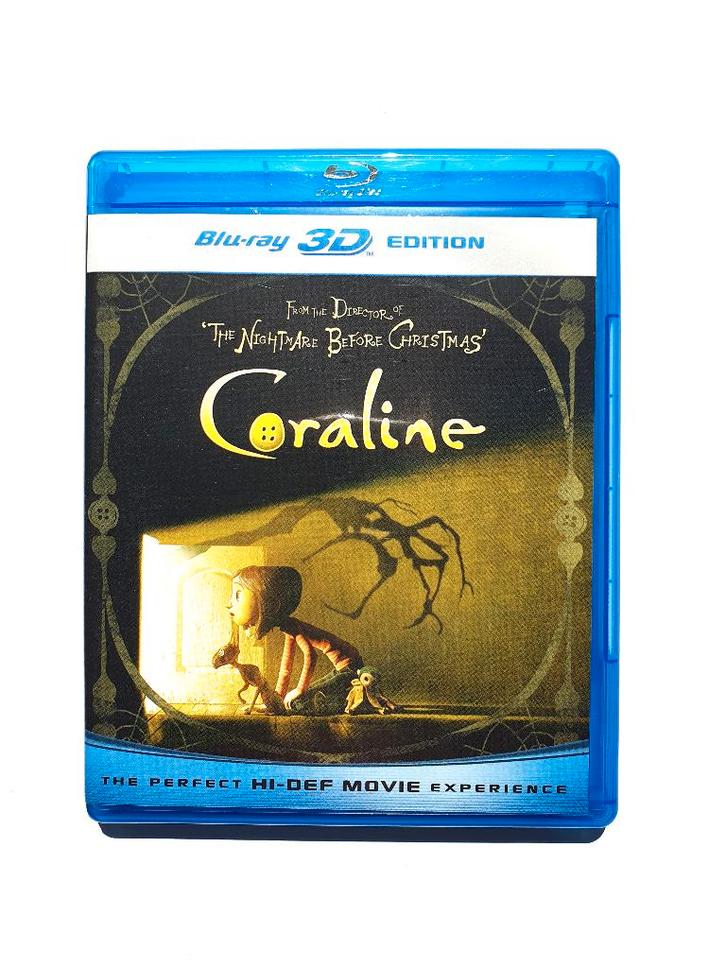 Coraline 3D, Cd's en Dvd's, Blu-ray, Zo goed als nieuw, Tekenfilms en Animatie, 3D, Ophalen of Verzenden