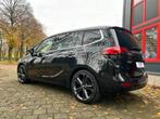Opel Zafira 1.4 T 7 persoons 103KW AUT 2013 Zwart, Auto's, Opel, LED verlichting, 4 cilinders, 7 stoelen, Zwart