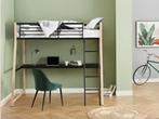 Hoogslaper met bureau, Huis en Inrichting, Slaapkamer | Stapelbedden en Hoogslapers, Ophalen, Eenpersoons, Zo goed als nieuw, 200 cm