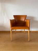 4 Vela stoelen door Carlo Bartoli, Huis en Inrichting, Stoelen, Ophalen, Gebruikt, Bruin, Vintage