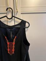 Hele leuke zwarte Zara blouse topje top. Maat S M, Maat 38/40 (M), Nieuw, Ophalen of Verzenden, Zonder mouw