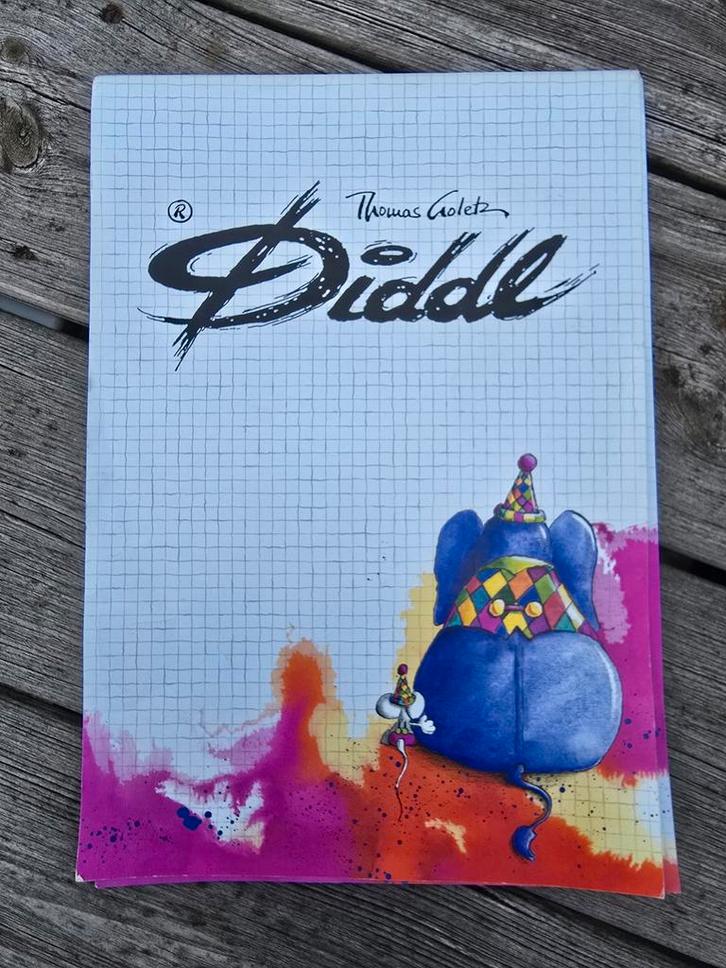 Diddl blaadjes - Thomas Coletz, Verzamelen, Diddl, Zo goed als nieuw, Papier, Kaart of Schrift, Diddl, Ophalen of Verzenden
