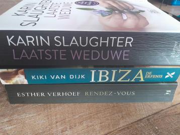 Esther Verhoef - Kiki van Dijk - Karin Slaughter beschikbaar voor biedingen