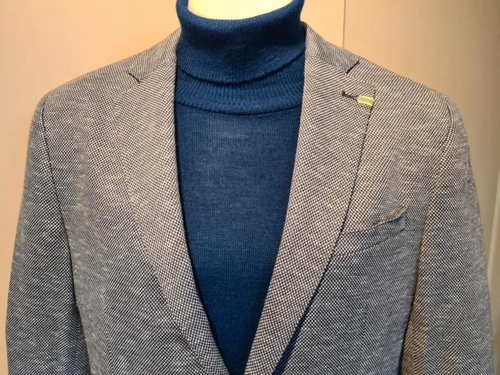 Benvenuto Colbert Blauw - Maat 54 - Nieuw!, Kleding | Heren, Kostuums en Colberts, Nieuw, Maat 52/54 (L), Blauw, Verzenden