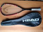 Head Squash Racket met Hoes, Ophalen of Verzenden, Gebruikt, Racket, Met hoes