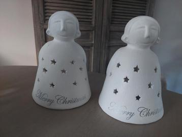 TWEE KERSTENGELEN RIVIERA MAISON beschikbaar voor biedingen