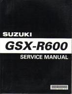 Suzuki GSX R600 Service Manual motor (5822z), Motoren, Handleidingen en Instructieboekjes, Suzuki