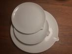 Borden - Tuit HEMA 2 diner + 2x ontbijt, Huis en Inrichting, Keuken | Servies, Gebruikt, Ophalen of Verzenden, Bord(en), Overige stijlen