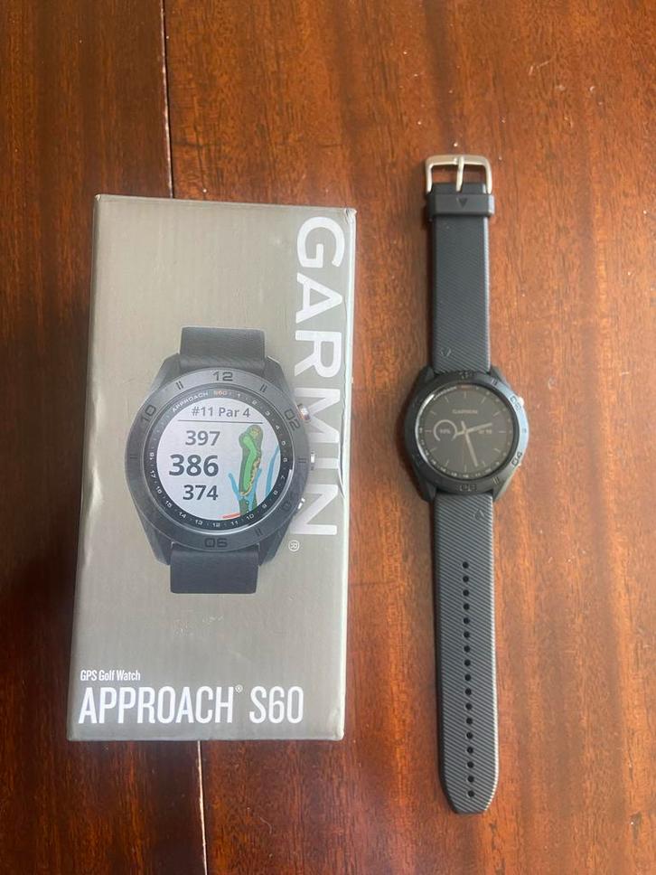 Garmin S60 Golfhorloge, Sport en Fitness, Golf, Zo goed als nieuw, Ophalen of Verzenden