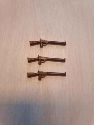 Lego geweren (3x) Western stijl (kleur bruin) beschikbaar voor biedingen