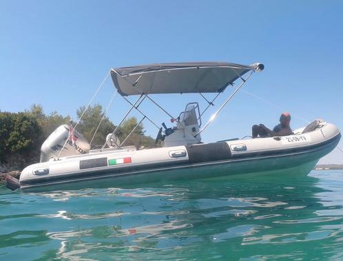 BWA rib 6 m met 150 pk suzuki motor en trailer, Watersport en Boten, Rubberboten, Gebruikt, Overige merken, Overige materialen