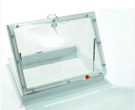 Lichtkoepel 100x130cm Polycarbonaat Dubbelwandig, Doe-het-zelf en Verbouw, Glas en Ramen, Nieuw, Overige typen, Ophalen