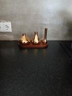 Vazen houten dienblad schaal nieuw, Huis en Inrichting, Overige materialen, Overige kleuren, Nieuw, Ophalen of Verzenden