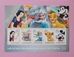 Disney postzegels, postfris blok, Postzegels en Munten, Postzegels | Nederland, Ophalen of Verzenden