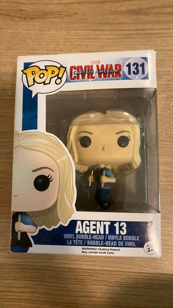 Funko pop agent 13 marvel beschikbaar voor biedingen