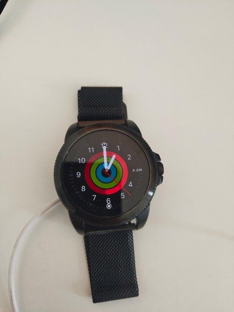 Fossil 5e Smartwatch, Zwart, Fossil, GPS, Ophalen of Verzenden